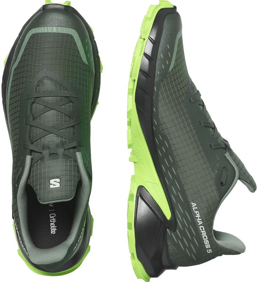 Salomon best sale alphacross green