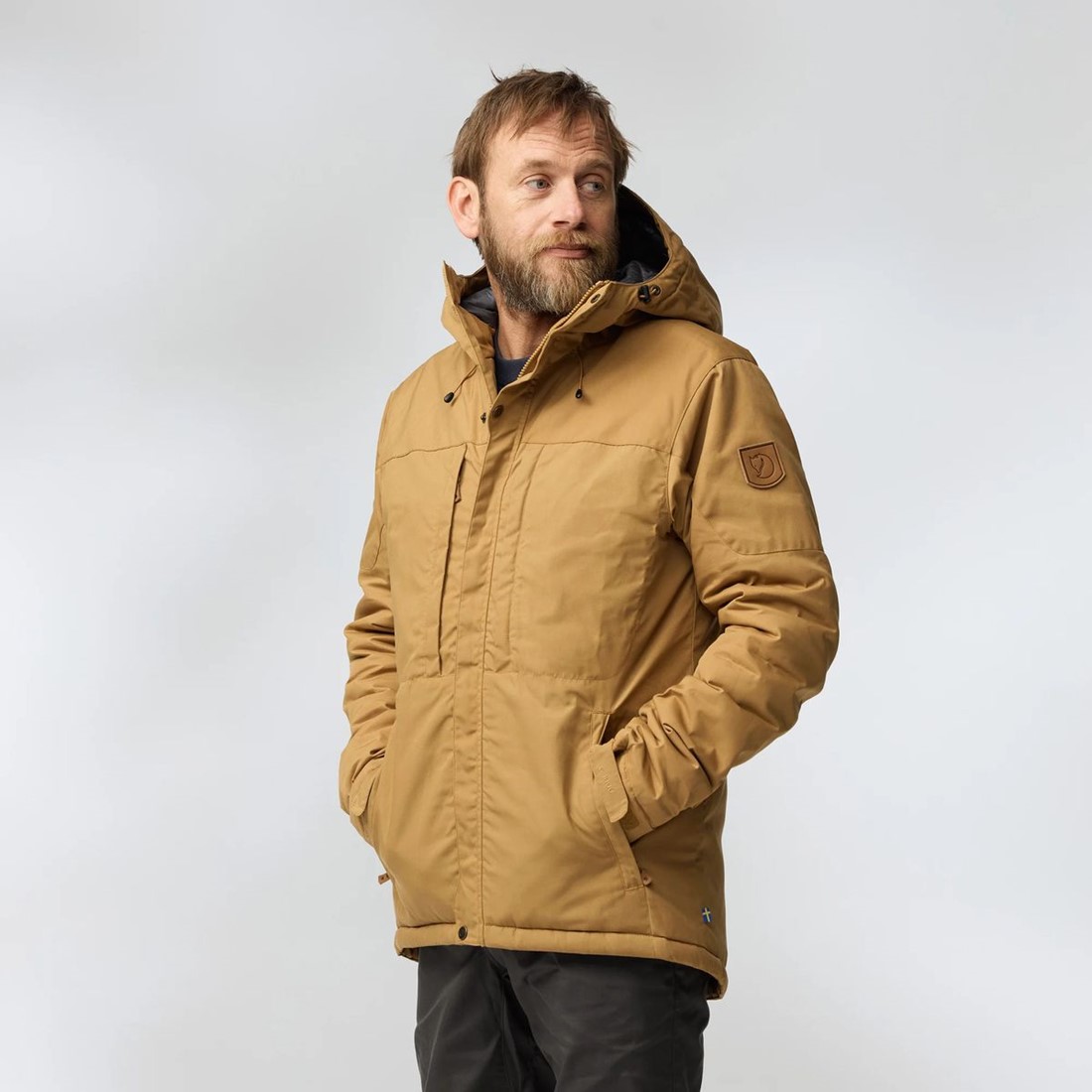 Fjällräven skogsö padded jacket dark navy best sale